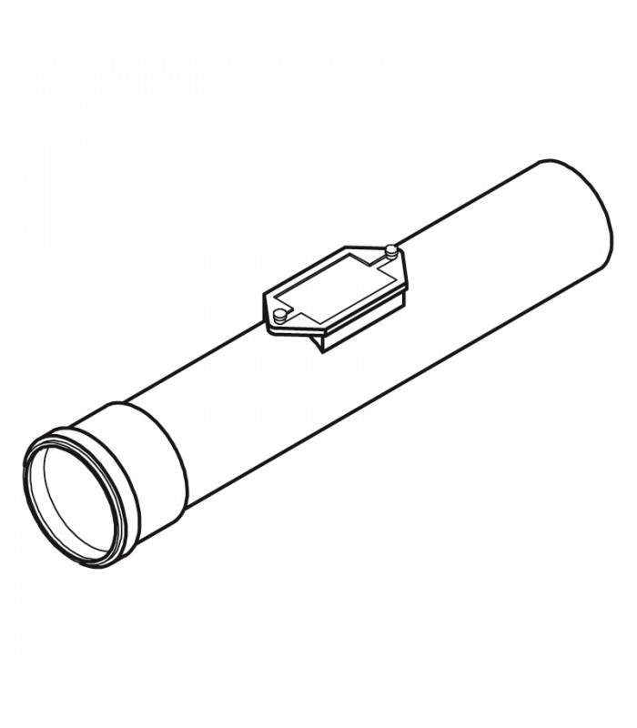 Труба с ревизией DN 80